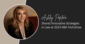 ashley pepitone shares innovative strategies in law at 2023 aba techshow