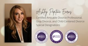 Ashley Pepitone Earns Certified Amicable Divorce Professional Gray Divorce and Child Centered Divorce Special Designations